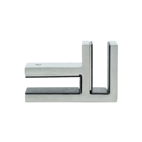316 Stainless Steel Glass-to-Glass Corner Clamp for Glass Railing – Model B