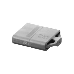 WRH-F180 316 Stainless Steel Mid or 180° Connector for 2-3/8" x 13/16" Rectangular 'Flat' Rail