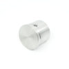 WRG-RTCEND 316 Stainless Steel End Cap for 1.67" x 1.67" Round Top Cap Rail for Glass Railing