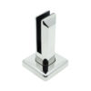 WRG-SP-CH 316 Stainless Steel Top-Mount Glass Clamp for Glass Railing - Spigot - Chrome Mirrored Finish