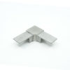 WRG-SMTC90 EXCLUSIVE - 316 Stainless Steel Corner or 90° Connector for 1" x 3/4" Rectangular Top Cap Rail for Glass Railing