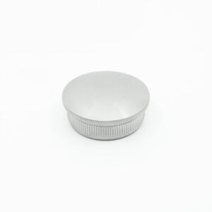 316 Stainless Steel End Cap for 1-1/2" Diameter Round Rail